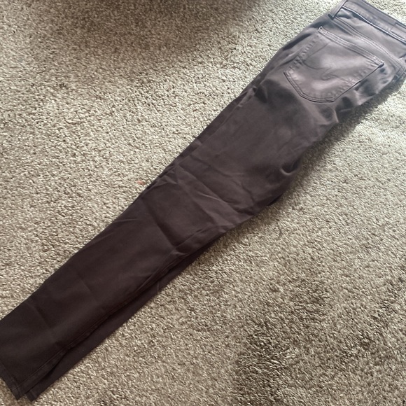 AG “the prima” mid rise cigarette denim brown size 26R - Picture 2 of 2